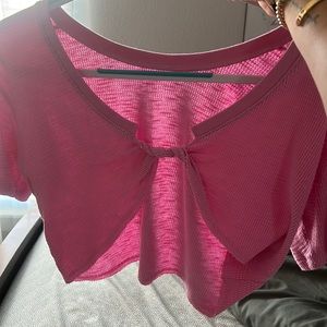 Pink aerie shirt